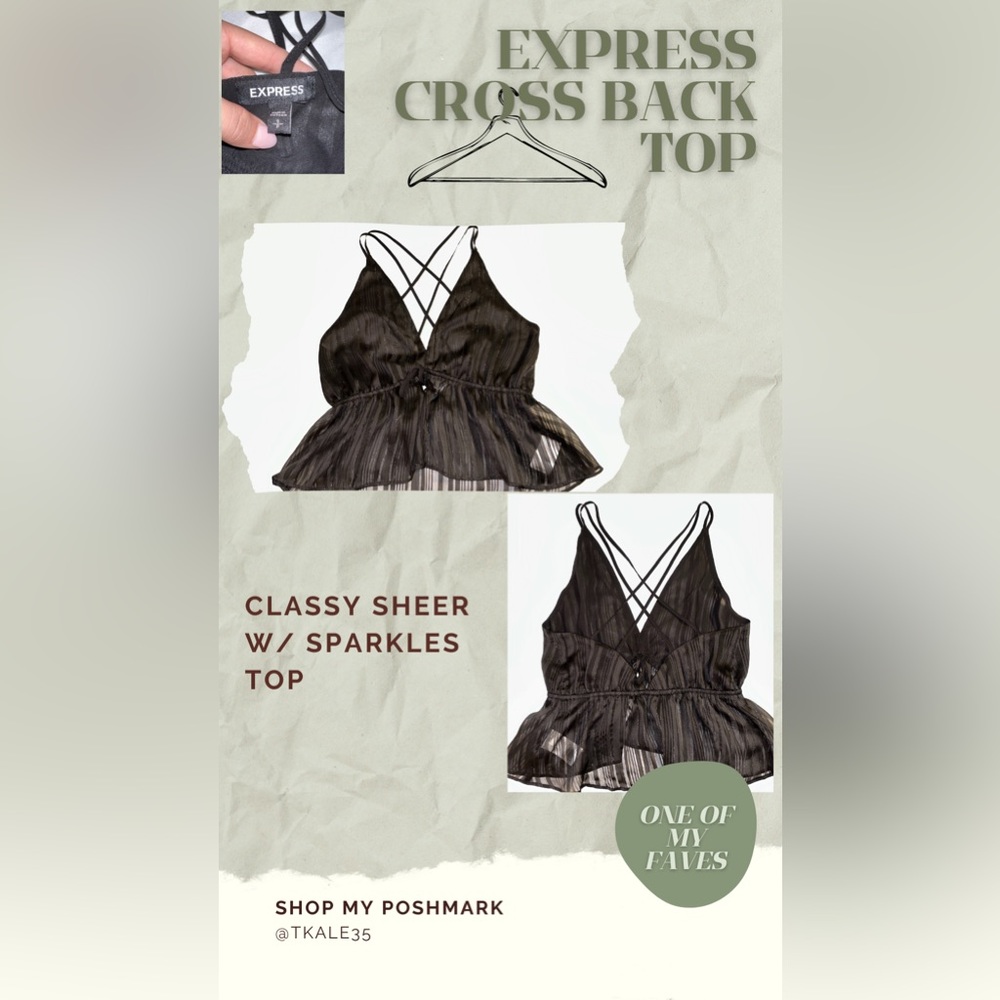 Express Cross Back Top